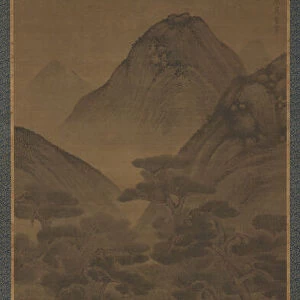 Flowing Water, Wind in the Pines, Ming dynasty, 15th century. Creator: Unknown