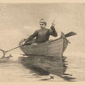 Fly Fishing, 1889. Creator: Winslow Homer (American, 1836-1910)