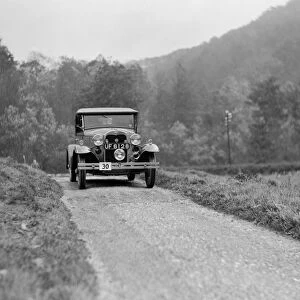 Ford Model A of EAL Midgely competing in the MCC Sporting Trial, 1930. Artist: Bill Brunell