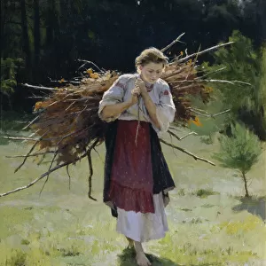 From the Forest, 1900. Artist: Pimonenko, Nikolai Kornilovich (1862-1912)