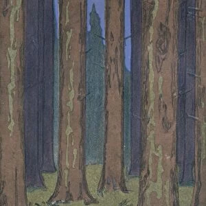 The Forest, 1901. Artist: Peter Behrens