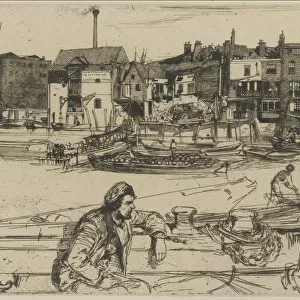 The Forge, 1861. Creator: James Abbott McNeill Whistler
