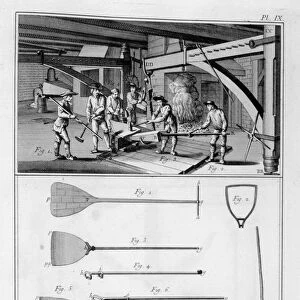 Forging an anchor, 1751-1777