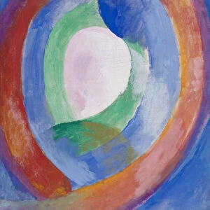 Formes circulaires, lune no. 1. Artist: Delaunay, Robert (1885–1941)
