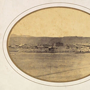 Fort Laramie, Wyoming, ca. 1866. Creator: Attributed to Ridgway Glover (