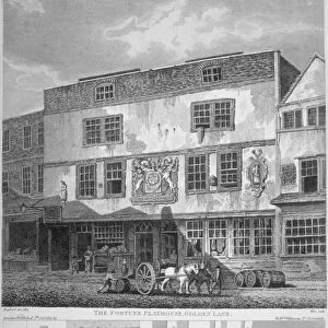 The Fortune Theatre, Golden Lane, City of London, 1811. Artist: William Wise