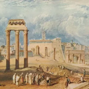 Le Forum Romain par JMW Turner, 1818.
