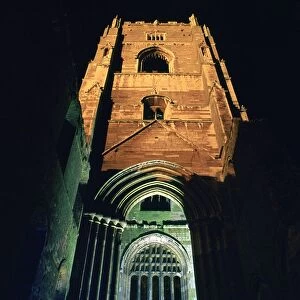 Fountains Abbey, illuminated, 12th century