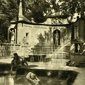 Fountains, Hellbrunn Palace, Salzburg, Austria, c1935. Creator: Unknown