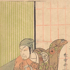 The Fourth Ichikawa Danjuro in the Role of Ukishima Danjo, 1769 Autumn. Creators: Shunsho, Ichikawa Danjuro IV