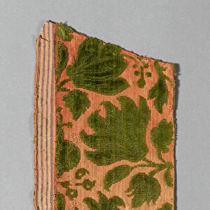 Fragment (Dress Fabric), Italy, 1600 / 25. Creator: Unknown