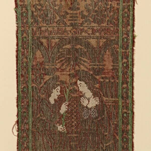 Fragment from an Orphrey, Italy, 15th century. Creator: Unknown