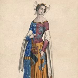 Francoise d Amboise, Duchess of Brittany, c1840. Creator: Edward Hargrave