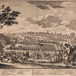 The free election of Augustus II at Wola, outside Warsaw, in 1697, 1700