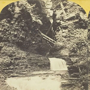 Freer Glen at Watkins Central View 10- Glen, 1860 / 65. Creator: J. C. Burritt