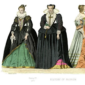 French costume: Henry IV, Louis XIII, (1882)