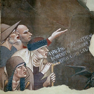Fresco of the Triumph of Death, 14th century. Artist: Andrea Orcagna