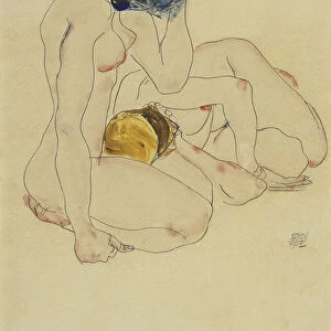 Two friends, 1912. Artist: Schiele, Egon (1890-1918)