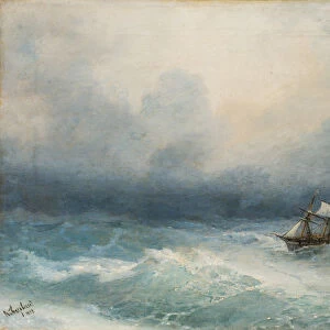 The frigate Svetlana, 1892