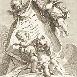 Frontispiece, 1727-60. Creator: Pierre Alexandre Aveline