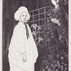 Frontispiece to The Pierrot of the Minute, 1897. Creator: Aubrey Beardsley
