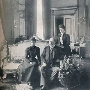 The future King Edward VII and Queen Alexandra in Denmark, 1900 (1911)