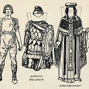 The Gallery of British Costume: The Dress of Danes & Later Anglo-Saxons, c1934