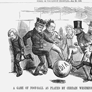 A game of foot-ball as played by certain Westminster boys, 1858
