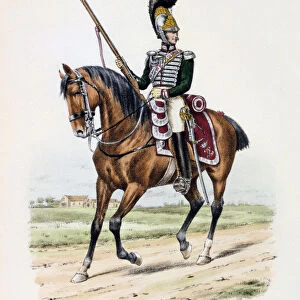 Gardes-du-Corps de Monsieur, 1820-24. Artist: Eugene Titeux