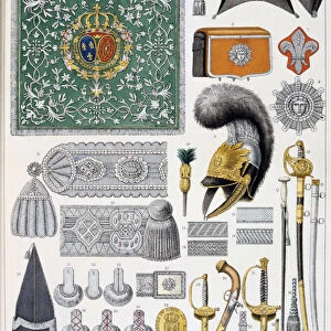 Gardes-du-Corps de Roi, Insignia Artist: Eugene Titeux