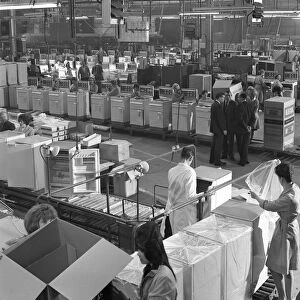 GEC electrical goods assembly plant, Swinton, South Yorkshire, 1963