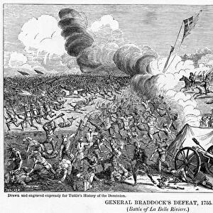 General Braddocks Defeat, 1755, (1877)