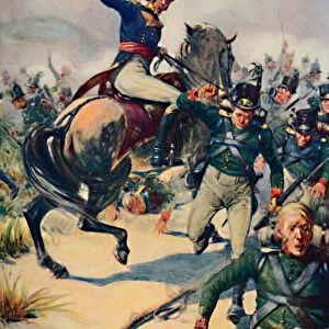 General Janssens at the Battle of Blaauwberg, 1909. Artist: Joseph Ratcliffe Skelton