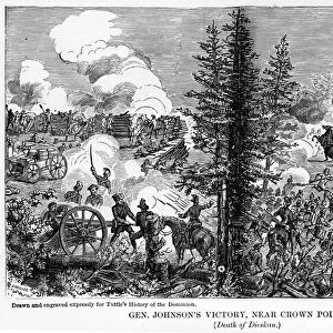 General Johnsons Victory, near Crown Point, 1755, (1877)