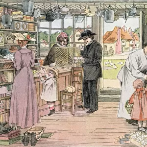 The General Store, 1899. From The Book of Shops, 1899. Artist: Francis Donkin Bedford