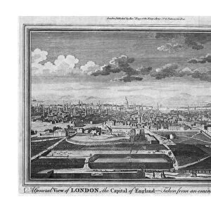 A General View of London, the Capital of England, c1780. Artist: Page