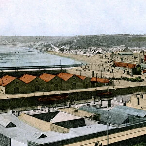 General view of St Helier, Jersey, 1906