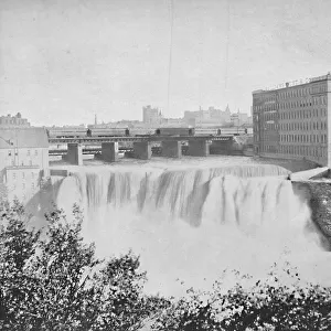 Genesee Falls, Rochester, N. Y. c1897. Creator: Unknown