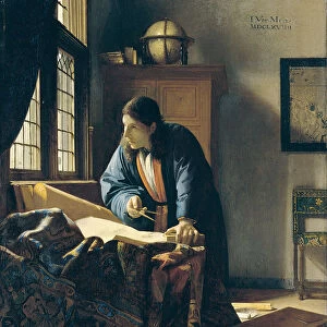 The Geographer. Artist: Vermeer, Jan (Johannes) (1632-1675)