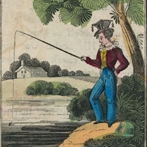 George angling, late 18th-early 19th century. Creator: Unknown