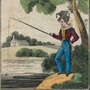 George angling, late 18th-early 19th century. Creator: Unknown