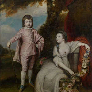 George Capel, Viscount Malden (1757-1839), and Lady Elizabeth Capel (1755-1834), 1768