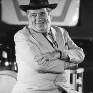 George Melly, Soho Jazz Festival, London, 1993. Creator: Brian Foskett George Melly, Soho Jazz Festival, London, 1993. Creator: Brian Foskett