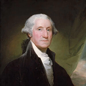 George Washington, begun 1795. Creator: Gilbert Stuart