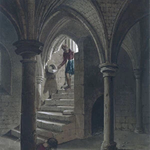 Gerards Hall, London, 1855. Artist: Percy William Justyne