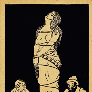 Germania. Anti-Semitic Postcard, c. 1920