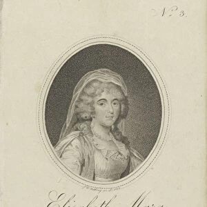 Gertrud Elisabeth Mara, nee Schmeling (1749-1833), 1803. Creator: Nettling, Friedrich Wilhelm