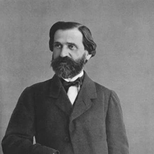 Giuseppe Verdi (1813-1901), Italian Romantic composer, mainly of opera. Artist: Nadar