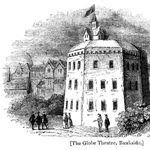 Globe Theatre, Bankside, Southwark, London, as it appeared c1598