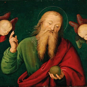 God the Father with angels, c. 1510. Creator: Giannicola di Paolo (c. 1478-1544)